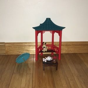 Disney Mulan & Li Shang Tea Ceremony Playset Toys